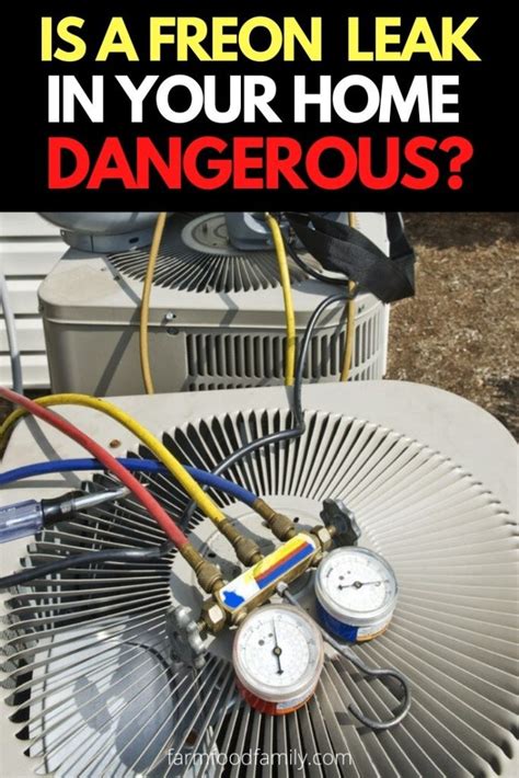 is a freon leak in your home dangerous|Is A Freon Leak In Your Home Dangerous